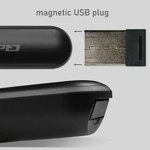 Qoltec Laserowy wskaźnik Prezenter 4w1 USB 3.0 2.4GHz 100m na Arena.pl