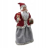 PANI MIKOŁAJOWA FIGURKA ŚWIĄTECZNA DEKORACYJNA OKAZAŁA DUŻA 81CM