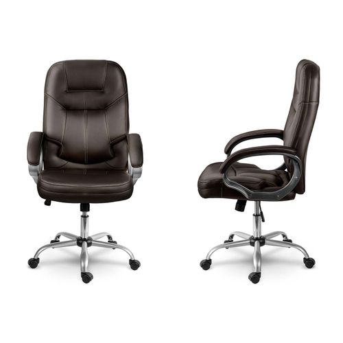 Fotel biurowy obrotowy Sofotel ciemny brąz na Arena.pl