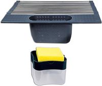 ociekacz do naczyń składany + dozownik na płyn