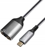 Rozdzielacz słuchawkowy Oluote adapter USB-C do 3,5 mm, 1,5 m
