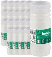 Wkłady do zniczy 14,5 cm Bolsius RP3 parafinowe całoroczne - 68 godzin