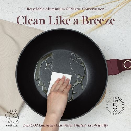 wok tytanowy 28cm berlinger haus bh-8033 leonardo na Arena.pl