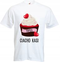 KOSZULKA koszulki z nadrukiem CIACHO twoje imię