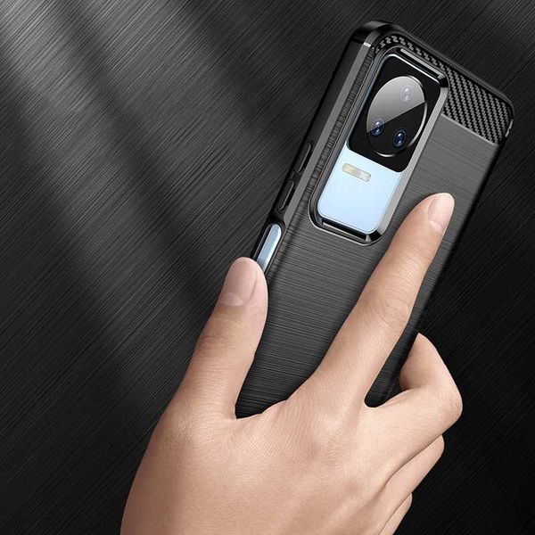 Spacecase Carbon Poco F4 Czarny zdjęcie 3