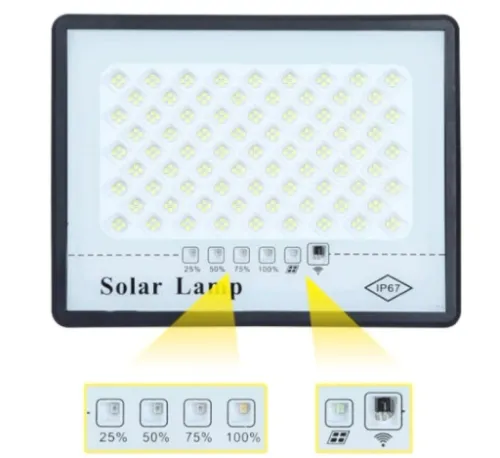 HALOGEN SOLARNY Z CZUJNIKIEM ZMIERZCHU 100W PILOT na Arena.pl