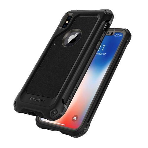 SPIGEN PRO GUARD Apple iPhone X - GUNMETAL na Arena.pl