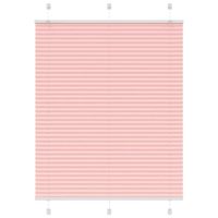 Roleta plisowana różowa 105x100 cm Szerokość tkaniny 104,4 cm
