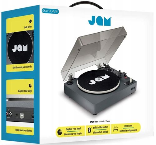 Gramofon Jam Spun Out Bluetooth 33-1/3/45/73 Aux na Arena.pl