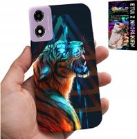 ETUI DO MOTOROLA MOTO E14 - TYGRYS MĘSKIE WZORY NA OBUDOWĘ, CASE