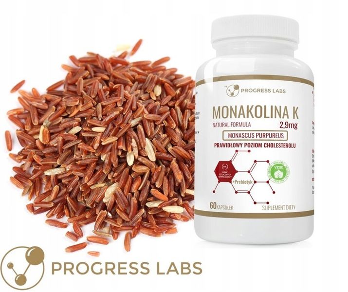 Suplement diety Progress Labs Monakolina K kapsułki 60 szt. zdjęcie 2