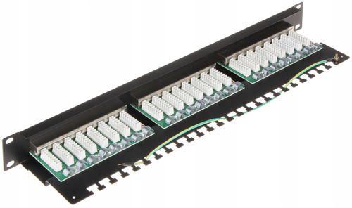 PATCH PANEL RJ-45 PP-24/RJ6-C/FTP-S na Arena.pl