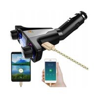 TRANSMITER FM BLUETOOTH 5.0 USB MULTIMEDIALNY 8w1