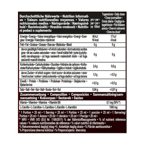 IronMaxx Carnitine Pro Liquid 1000ml Smak - mango na Arena.pl