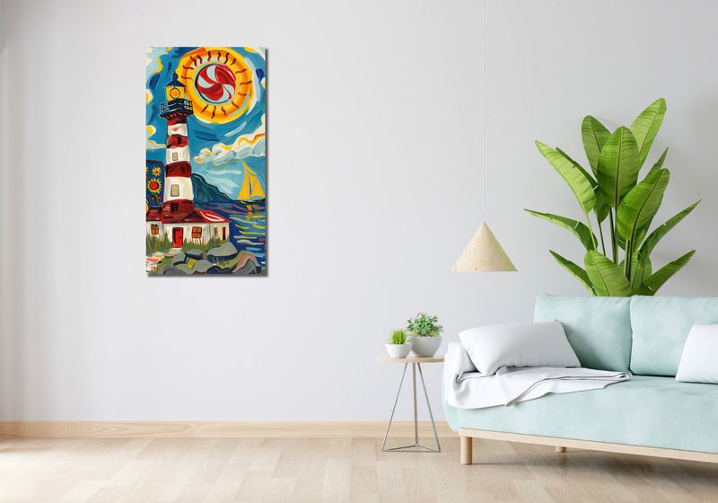 Obraz 50x100cm Żywa Przystań zdjęcie 2