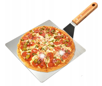 ŁOPATA SZUFLA TACKA DO PIZZY STALOWA VIAGGIO 30,5 x 30,5 cm XXL + EBOOK!