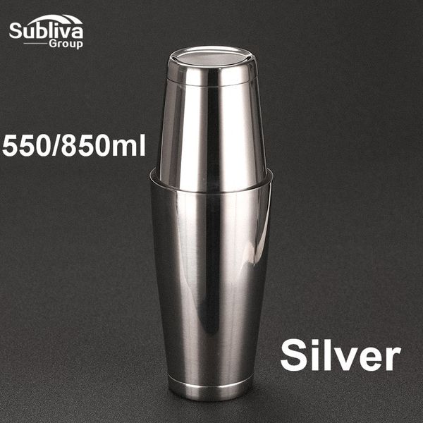 Profesjonalny Shaker Do Koktajli - Stal Nierdzewna Czarny zdjęcie 5