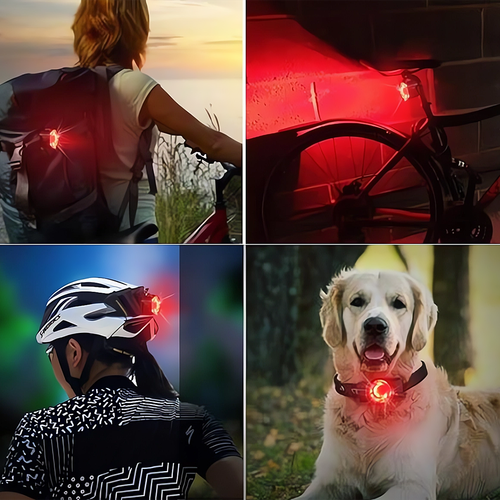 Lampki rowerowe przód tył USB OŚWIETLENIE DO ROWERU NA ROWER AKUMULATOROWE na Arena.pl