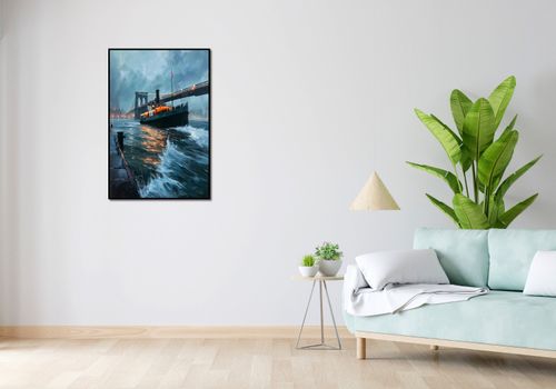 Plakat 61x90,5cm Stary Parowiec na Arena.pl