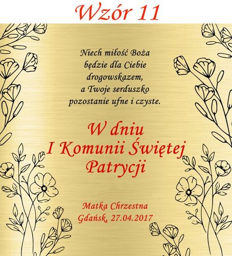 PUDEŁKO PREZENT GRAWER PAMIĄTKA PIERWSZEJ KOMUNII na Arena.pl