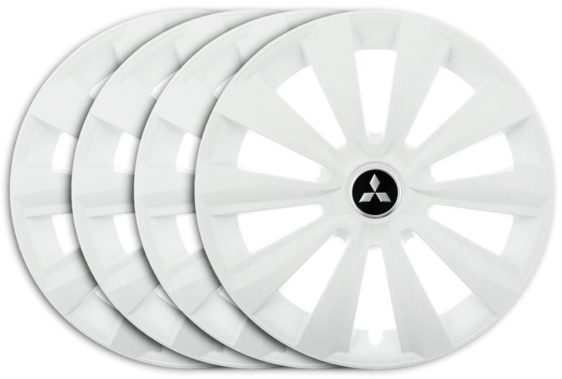 KOŁPAKI 16'' MITSUBISHI Lancer Outlander BIAŁE DLB zdjęcie 1