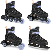 Łyżworolki 4w1 r.34-37