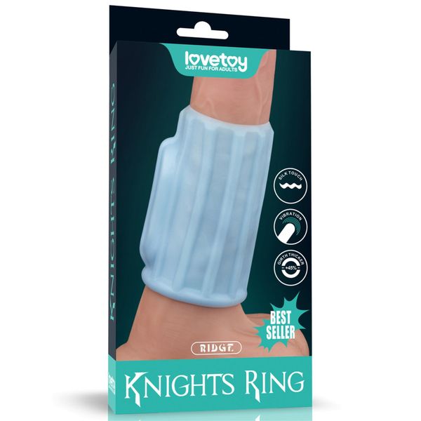 Vibrating Ridge Knights Ring zdjęcie 1