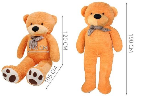 Miś pluszowy 190 cm - jasny brąz na Arena.pl