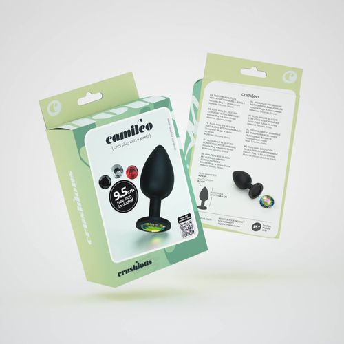 Crushious Camileo Large Anal Plug With 4 Interchangeable Jewels na Arena.pl
