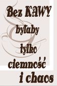 Bez kawy – magnes