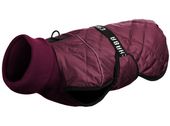 Wodoodporna kurtka ocieplana z golfem dla psa Chaba Kubrak Chic 4XL burgund