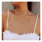 Naszyjnik Delikatny Multi  N748