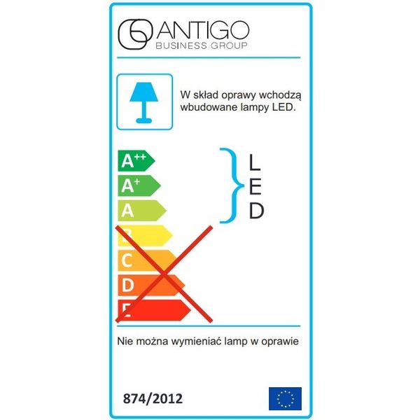Lampa do szynoprzewodu Komatsu 6545 Shilo LED 24W 3000K magnetic biała zdjęcie 4