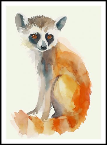 Plakat 67,5x95cm Lemurek na Arena.pl