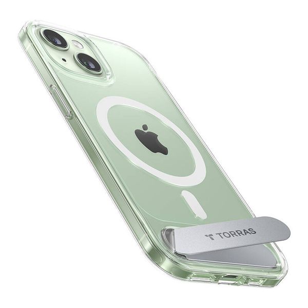 Etui Torras UPRO Pstand do iPhone 15 (transparentne) zdjęcie 1
