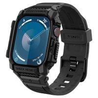 spigen rugged armor pro apple watch 10 (46 mm) matte black