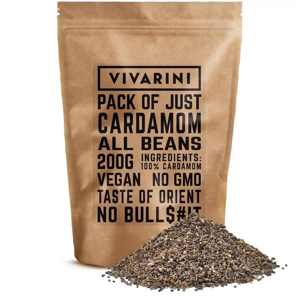 Vivarini – Kardamon (nasiona łuskane) 200 g zdjęcie 1