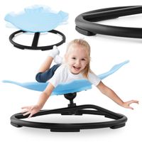 Mini karuzela Mamabrum Rybka niebieska obrotowa dla dzieci 3+ do 80 kg