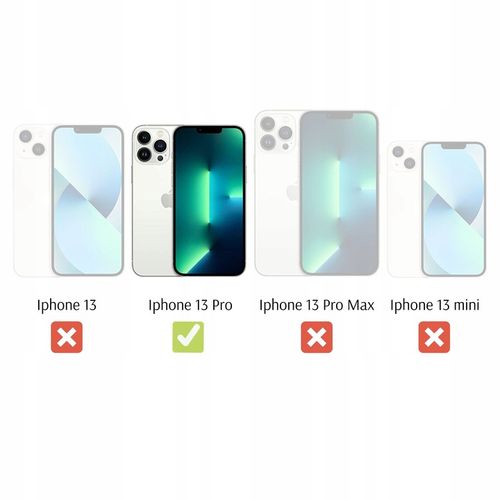 Etui I&G do iPhone 13 PRO | CLEAR Case Przezroczyste MOCNE + 2 x SZKŁO na Arena.pl