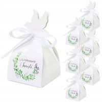 Pudełka na KOMUNIE pamiątki podziękowania dla gości komunijne prezentowe x6