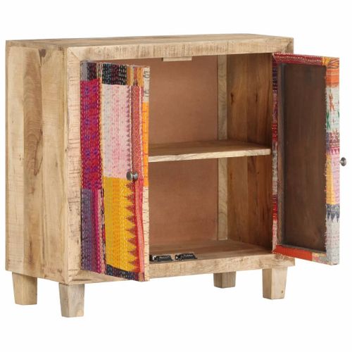 Szafka patchwork 70x35x75cm lite drewno mango VidaXL na Arena.pl