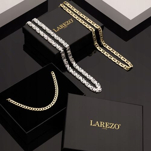 ŁAŃCUSZEK MĘSKI SREBRNY DŁUGI 55 cm PEŁNY SPLOT PANCERKA 3,2 mm SREBRO 925 na Arena.pl