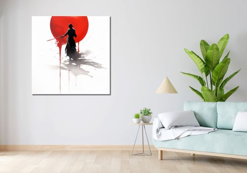 Obraz 100x100cm Samotny Samuraj na Arena.pl