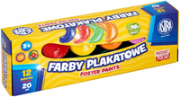 FARBY PLAKATOWE ASTRA 12KOL X 20ML STANDARD BOX