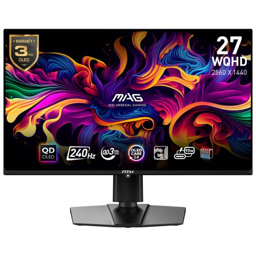 Monitor OLED MSI MAG 271QPX QD-OLED E2 26,5 " 2560 x 1440 px OLED na Arena.pl