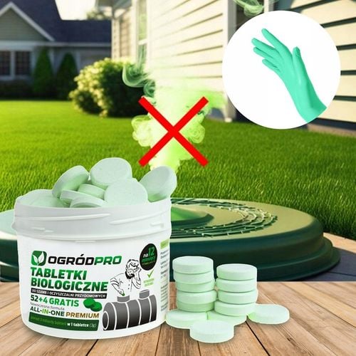 Tabletki Bakterie do szamba Oczyszczalni na Rok Tłuszcze All in One na Arena.pl