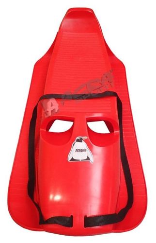 Plastikowe sanki Pinguin, Alfa - czerwone na Arena.pl