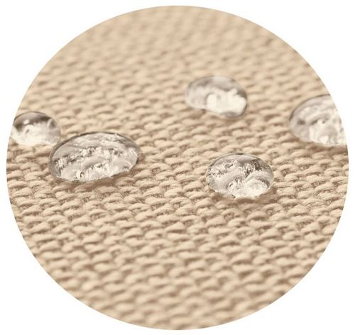 poduszka ogrodowa 50x50x80 cm na krzesło wodoodporna beżowa na Arena.pl