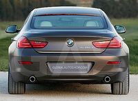 BMW 6 F13 Coupe - LISTWA CHROM Tylna na Klapę