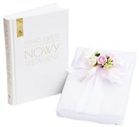 Prezent na Pierwszą Komunię Pismo Święte Biblia